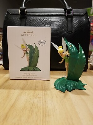 2012 HALLMARK Keepsake WALT DISNEY'S PETER PAN: Peeking Pixie ORNAMENT QXD1624