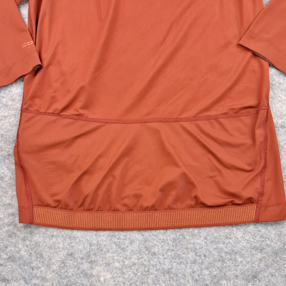 Camisa feminina REI Co-op Cycles laranja média manga longa elástica ao ar livre - Imagem 4 de 4