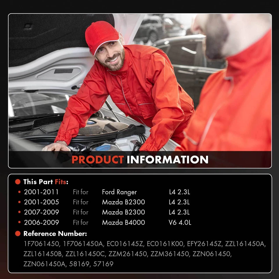 1x AC Compressor w/ Clutch for Ford Ranger 01-11 Mazda B2300 01-05 07-09 B4000 - Image 3 of 4