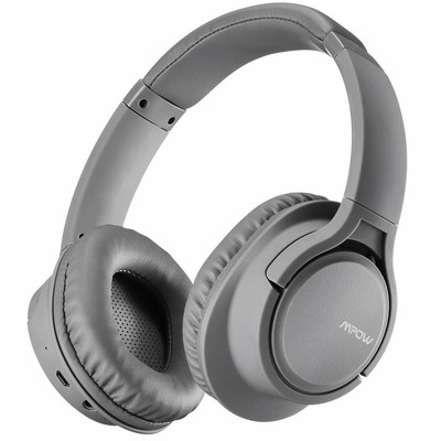 Mpow H7 Wireless Bluetooth Over Ear Headphones Noise Cancelling Headset  Headband | eBay