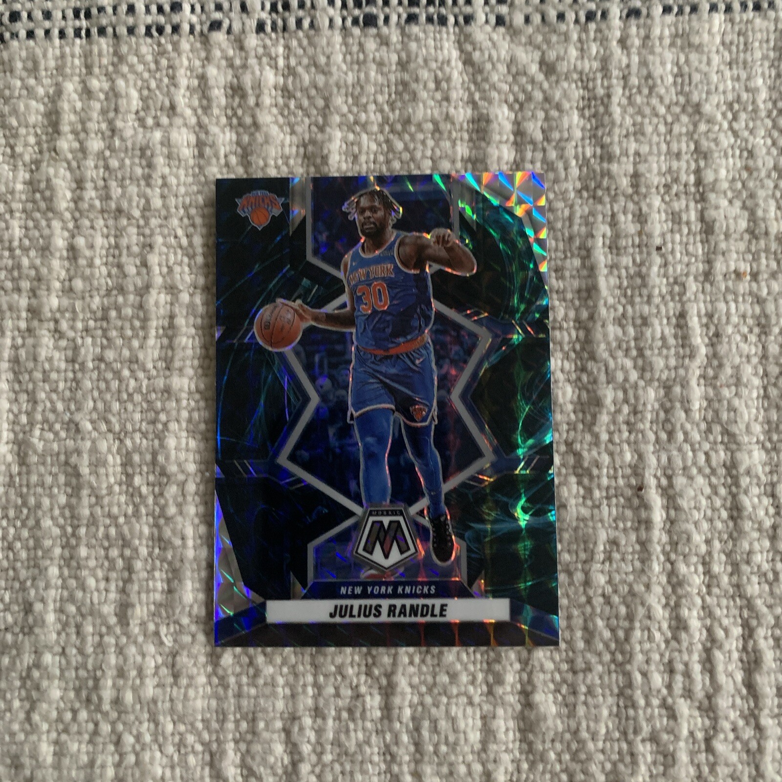 2021-22 Panini Mosaic Julius Randle All NBA Genesis Mosaic Prizm #289 NY Knicks