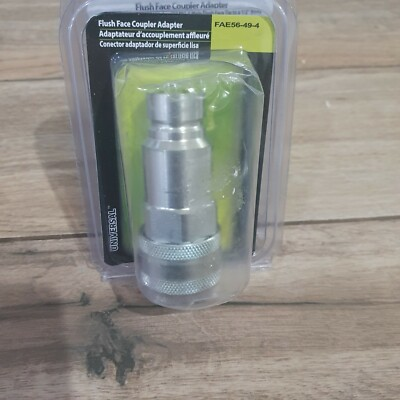 #ad Apache 0.5 in. Dia. 3000 psi Steel Flush Face Coupler Adapter BRAND NEW $29.99