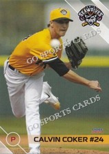 2024 Erie SeaWolves Calvin Coker RC Rookie Tigers Minor Card