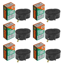 6 DURO BICYCLE 24 x 1.75/1.95/2.125 TUBE 33MM STANDARD SCHRADER/AMERICAN VALVE.