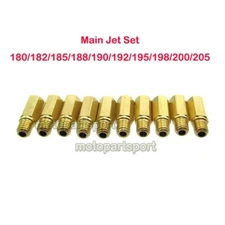 Main Jet 180/182/185/188/190/192/195/198/200/205 For Keihin PWK PE OKO KOSO Carb