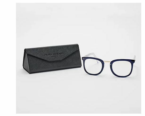 Reader Glasses Prive Revaux The Alchemist Blue Light Strength 3.5 DEEP BLUE #5