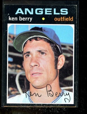 1971 TOPPS #466 KEN BERRY ANGELS NRMINT E016906