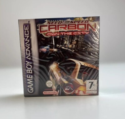 NINTENDO GAMEBOY ADVANCE GBA - NEED FOR SPEED CARBON NFS - SEALED - Italienisch