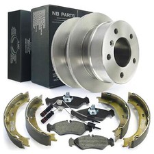 Bremsscheiben Bremsbacken Bremsbeläge WK hinten für Mercedes-Benz 2-t VW LT-28