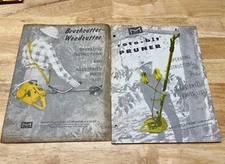 NOS OEM McCulloch  Brush Cutter/Roto Pruner Operators Manuals and IPLs  (B L10)