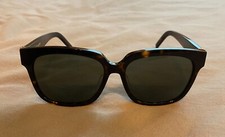 Saint Laurent Monogram SL M40/FN 004 55mm Women's Oversized Cat Eye Sunglasses