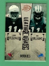 2004 PLAYOFF HOGG HEAVEN LARRY FITZGERALD ROY REGGIE WILLIAMS EVANS RC 58/1250