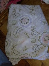 Pottery Barn Kids "Lavender w/Butterflies Flowers" Twin Flat Sheet