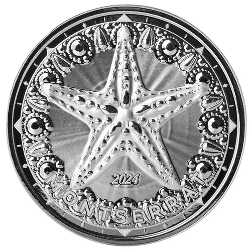 2024 EC8 MONTSERRAT | STARFISH .999 Fine Silver Coin Proof Like - IN STOCK!!