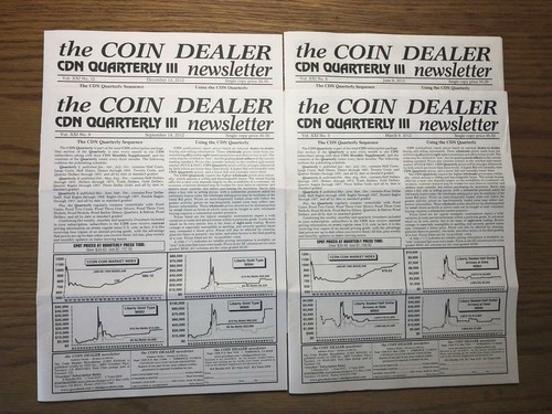 the COIN DEALER newsletter - Quarterly III - Complete Set 2012 (4 Issues)