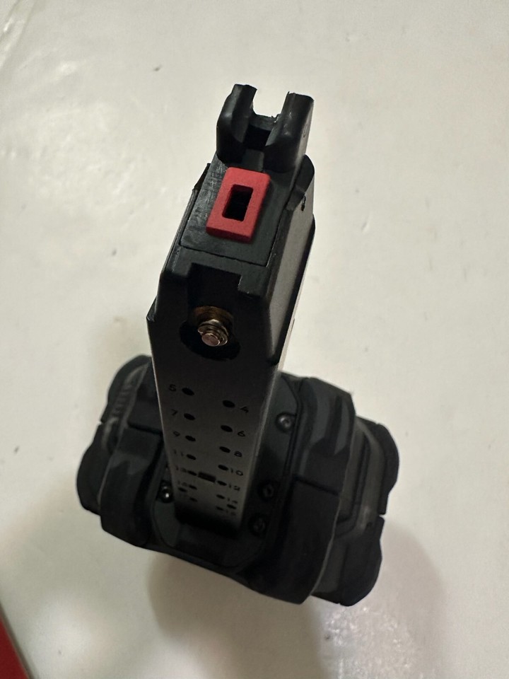 Airsoft Green Gas Hi Capa Drum Mag AW Custom Used for Parts Repair