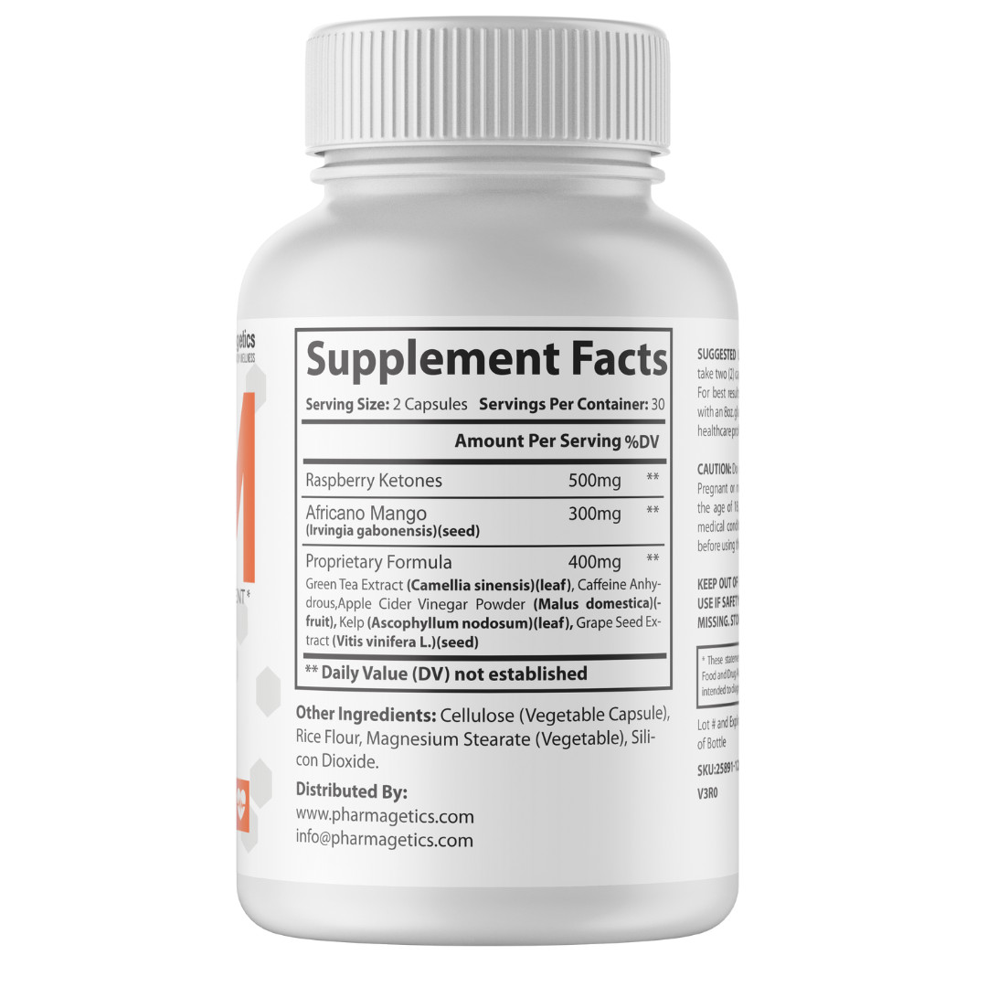 3 Keto Burn AM - 3 Bottles 180 Capsules