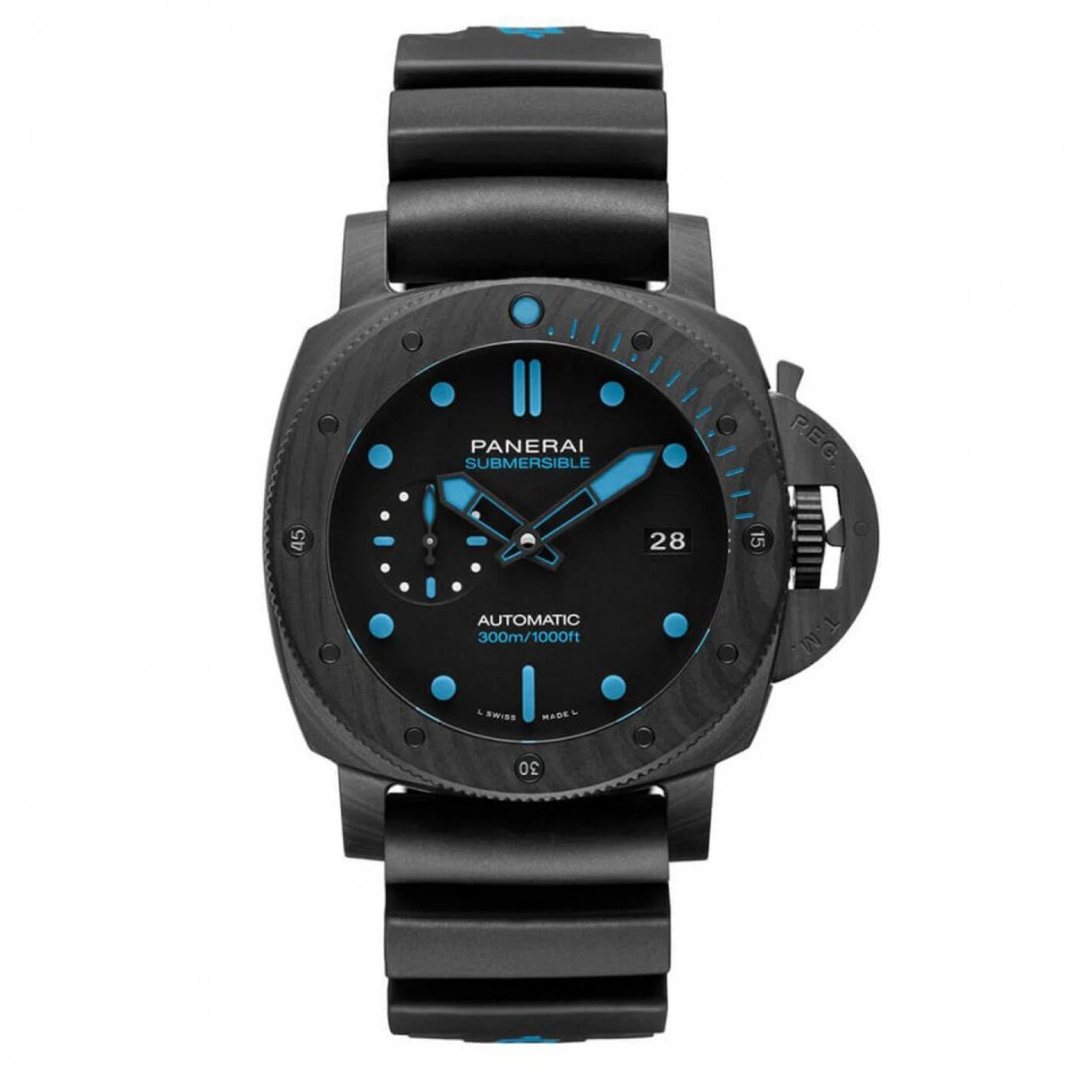 Luminor submersible panerai carbotech sale