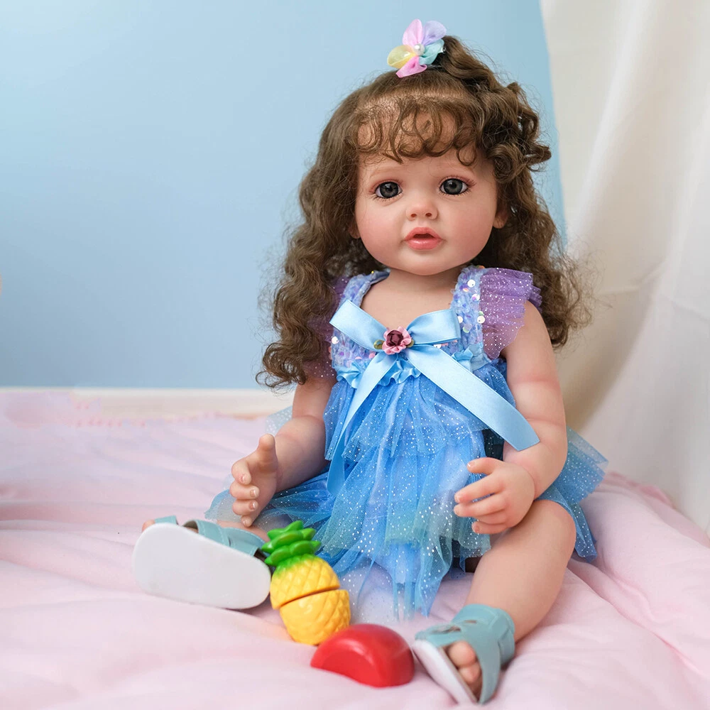 Baby dolls with real hair hotsell