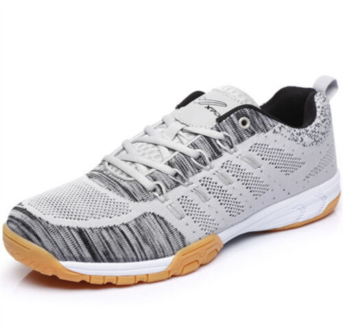 Chaussures de tennis badminton respirantes résistantes tennis de table chaussures de sport neuves - Photo 1/11
