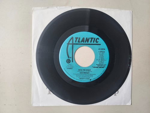Ace Frehley RARE Into The Night 45 Promo 7" Atlantic Vinyl 7-89255 KISS