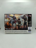 3581 Master Box Civil War Series Do Or Die 18Th. N.Carolina Inf. Reg. 1:35