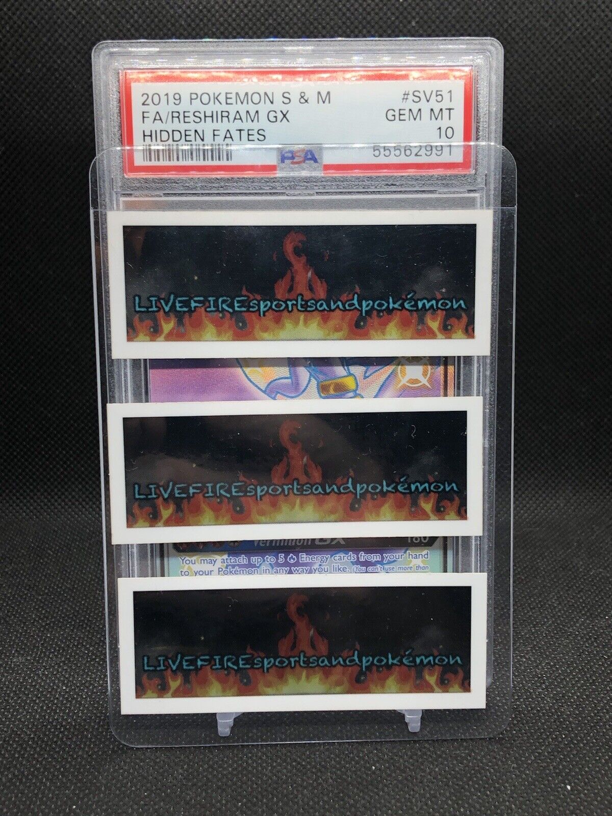 Pokémon Hidden Fates Shiny Vault SV51/SV94 Reshiram GX CGC 9.5 Gem Min –  Cars N Cards