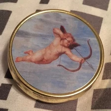 Angel Pillcase Container Catholic Religion Preowned🔥