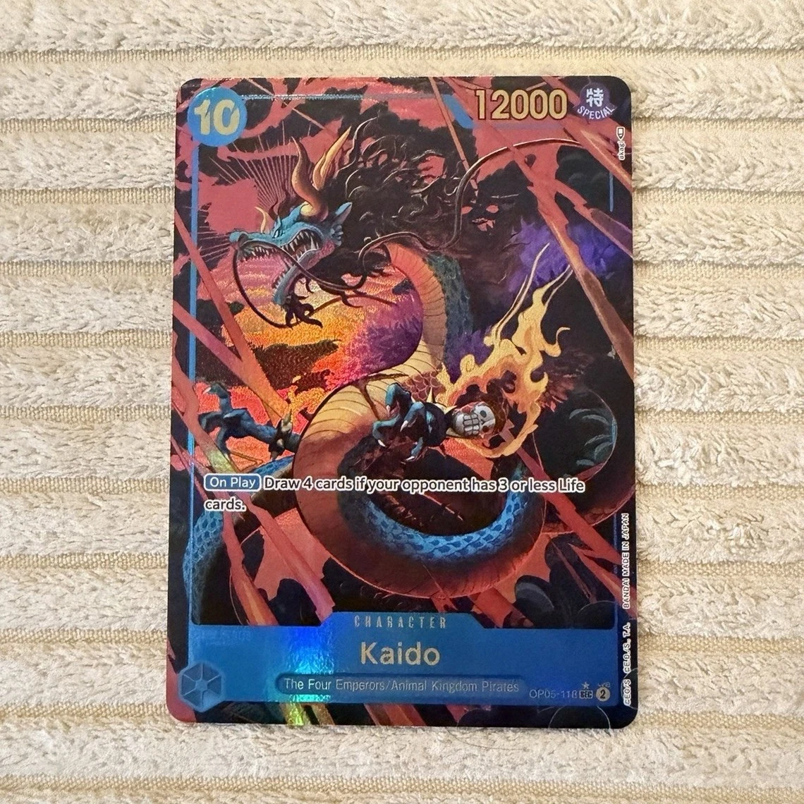 Kaido OP05-118 Awakening of the New Era for sale | eBay