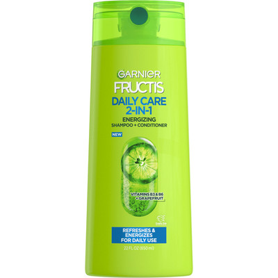 Garnier Fructis Daily Care 2-in-1 Shampoo and Conditioner, (22 fl oz)