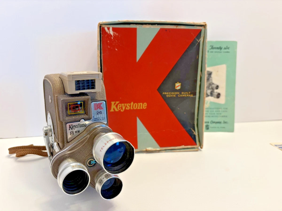 Keystone 8mm Vintage Movie Cameras for sale | eBay