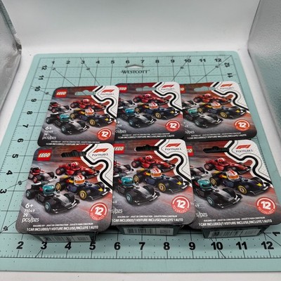 LEGO FORMULA 1 F1 Minifigures Blind Box Lot of 6 Six New & Sealed 71049 LEGO