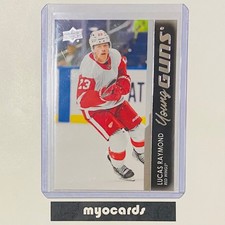 Upper Deck Series 2 Young Guns Rookie Lucas Raymond #464 Red Wings