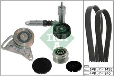 Schaeffler INA Keilrippenriemensatz 529 0523 20 für AUDI A4 B6 8E2 Avant 8E5 A6