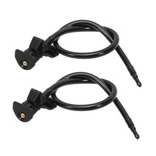 2Pcs Front Windshield Wiper Washer Jet Nozzles Hose Kit compatible for Fitment