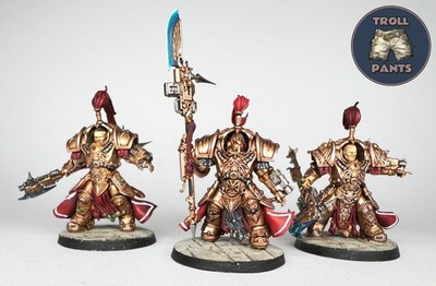 3 Allarus Custodians Adeptus Custodes - Warhammer 40k