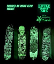 Glow In The Dark Custom Made Skateboards