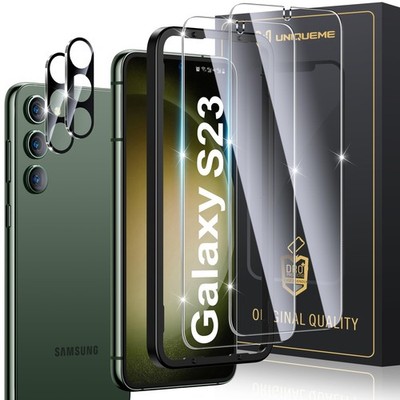 for Samsung Galaxy S23 Screen Protector Fingerprint Compatible,9H Tempered Gl...