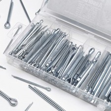 LARGE COTTER PIN ASSORTMENT 150 PIECES