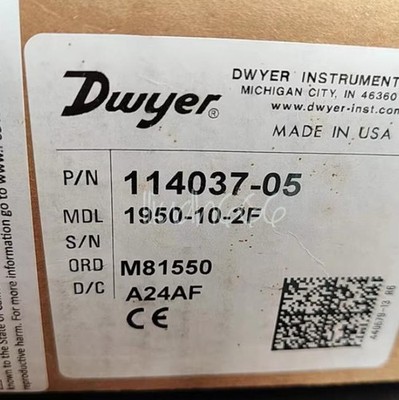 1PC New Dwyer 1950-10-2F Differential pressure switch