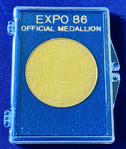 Expo 1986 World's Fair Official Commemorative Token Coin Medallion Vancouver BC