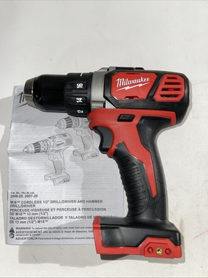 #ad Milwaukee M18 2606 20 18 Volt 18V 1 2quot; Drill Driver 2 Speed $67.90