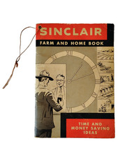 Vintage 1956 Sinclair Farm and Home Book Petrolia Motor Oil 63 pgs Advertisement