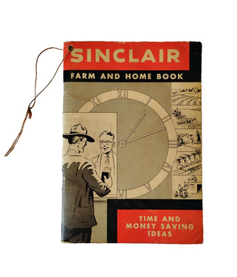 Vintage 1956 Sinclair Farm and Home Book Petrolia Motor Oil 63 pgs Advertisement