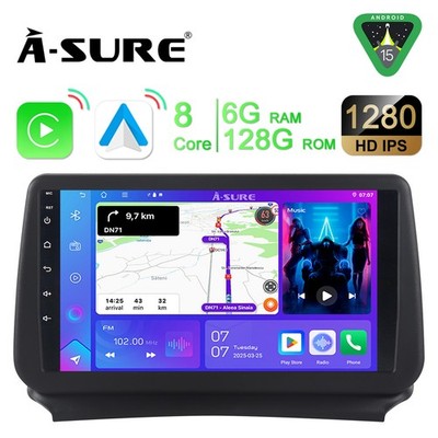 128G Android 15 Carplay Autoradio für Opel Zafira Tourer C 2011-2016 NAVI GPS FM