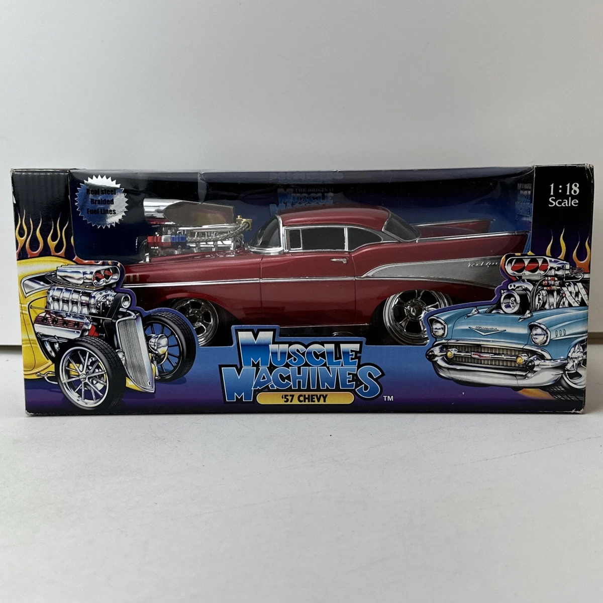 Muscle Machines Chevrolet 1:18 Scale Diecast Cars, Trucks & Vans