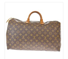 Louis Vuitton Speedy Duffle 40 Brown Leather