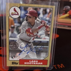 その他 LARS NOOTBAAR MATERIAL SIG PSA7 Lars Nootbaar Autograph | eBay