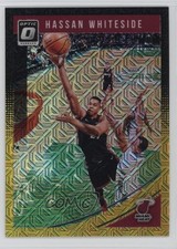 2018-19 Panini Donruss Optic Choice Black Gold Prizm /8 Hassan Whiteside #45 7n6
