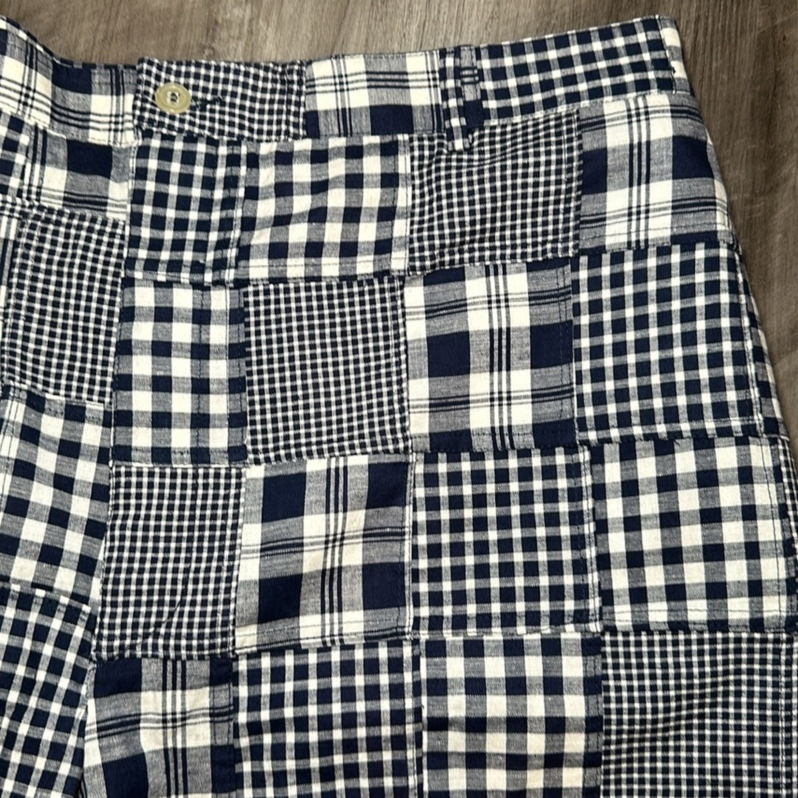 Patchwork Shorts - 40 - image 4